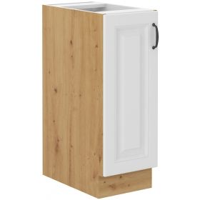 Kuchyňská skříňka Stipe 30 D CARGO BB bílá/dub artisan Kuchyňská skříňka Stipe 30 D CARGO BB bílá/dub artisan