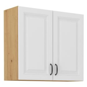 Kuchyňská skříňka Stipe 80 G 72 2F bílá/dub artisan Kuchyňská skříňka Stipe 80 G 72 2F bílá/dub artisan