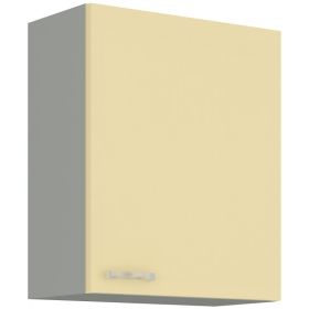 Kuchyňská skříňka Karpo 60 G 72 1F krémový lesk/šedá Kuchyňská skříňka Karpo 60 G 72 1F krémový lesk/šedá