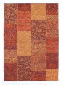 Kusový koberec Manhattan Patchwork Chenille Terracotta - 120x170 cm Kusový koberec Manhattan Patchwork Chenille Terracotta - 120x170 cm