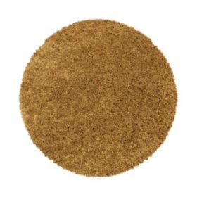 Kusový koberec Sydney Shaggy 3000 gold kruh - 160x160 (průměr) kruh cm Kusový koberec Sydney Shaggy 3000 gold kruh - 160x160 (průměr) kruh cm
