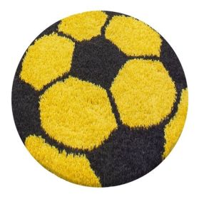 Dětský kusový koberec Fun 6001 yellow - 120x120 (průměr) kruh cm Dětský kusový koberec Fun 6001 yellow - 120x120 (průměr) kruh cm
