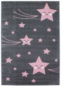 Dětský kusový koberec Kids 610 pink - 80x150 cm Dětský kusový koberec Kids 610 pink - 80x150 cm