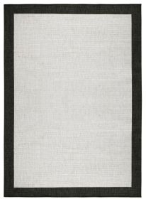 Kusový koberec Twin-Wendeteppiche 103105 creme schwarz – na ven i na doma - 80x150 cm Kusový koberec Twin-Wendeteppiche 103105 creme schwarz – na ven i na doma - 80x150 cm