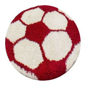 Dětský kusový koberec Fun 6001 red - 120x120 (průměr) kruh cm Dětský kusový koberec Fun 6001 red - 120x120 (průměr) kruh cm