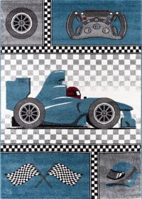 Dětský kusový koberec Kids 460 blue - 120x170 cm