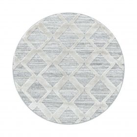 Kusový koberec Pisa 4703 Grey kruh - 200x200 (průměr) kruh cm Kusový koberec Pisa 4703 Grey kruh - 200x200 (průměr) kruh cm