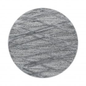 Kusový koberec Pisa 4706 Grey kruh - 120x120 (průměr) kruh cm Kusový koberec Pisa 4706 Grey kruh - 120x120 (průměr) kruh cm