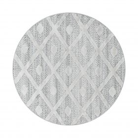 Kusový koberec Pisa 4707 Grey kruh - 200x200 (průměr) kruh cm Kusový koberec Pisa 4707 Grey kruh - 200x200 (průměr) kruh cm