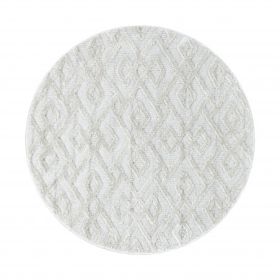 Kusový koberec Pisa 4708 Cream kruh - 160x160 (průměr) kruh cm Kusový koberec Pisa 4708 Cream kruh - 160x160 (průměr) kruh cm