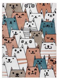 Dětský kusový koberec Fun Gatti Cats pink - 180x270 cm Dětský kusový koberec Fun Gatti Cats pink - 180x270 cm