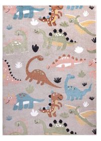 Dětský kusový koberec Fun Dino beige - 180x270 cm Dětský kusový koberec Fun Dino beige - 180x270 cm