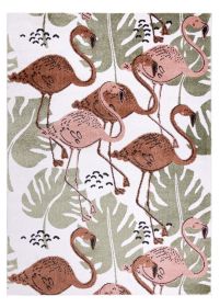 Dětský kusový koberec Fun Flami Flamingos cream - 200x290 cm Dětský kusový koberec Fun Flami Flamingos cream - 200x290 cm