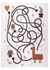 Dětský kusový koberec Fun Game llama cream - 180x270 cm Dětský kusový koberec Fun Game llama cream - 180x270 cm