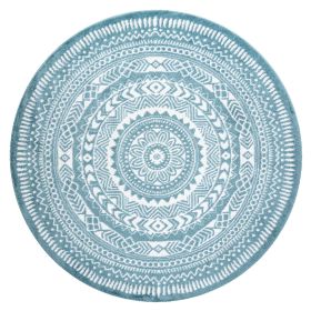 Kusový koberec Napkin blue kruh - 200x200 (průměr) kruh cm Kusový koberec Napkin blue kruh - 200x200 (průměr) kruh cm