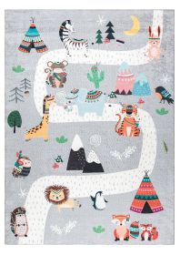 Dětský kusový koberec Bambino 2160 Indian grey - 140x190 cm Dětský kusový koberec Bambino 2160 Indian grey - 140x190 cm