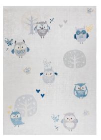 Dětský kusový koberec Bambino 1161 Owls grey - 160x220 cm Dětský kusový koberec Bambino 1161 Owls grey - 160x220 cm