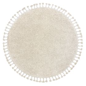 Kusový koberec Berber 9000 cream kruh - 120x120 (průměr) kruh cm Kusový koberec Berber 9000 cream kruh - 120x120 (průměr) kruh cm