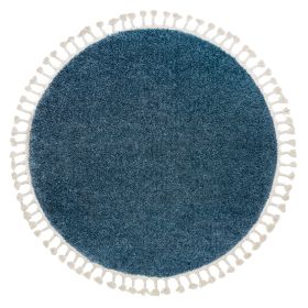 Kusový koberec Berber 9000 blue kruh - 120x120 (průměr) kruh cm Kusový koberec Berber 9000 blue kruh - 120x120 (průměr) kruh cm