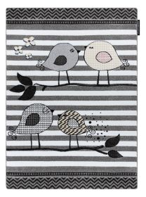 Dětský kusový koberec Petit Birds grey - 120x170 cm Dětský kusový koberec Petit Birds grey - 120x170 cm