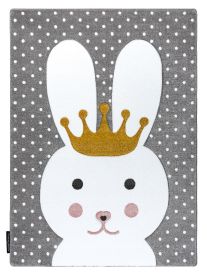 Dětský kusový koberec Petit Bunny grey - 180x270 cm Dětský kusový koberec Petit Bunny grey - 180x270 cm