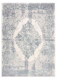 Kusový koberec Core W7161 Vintage rosette blue/cream and grey - 160x220 cm Kusový koberec Core W7161 Vintage rosette blue/cream and grey - 160x220 cm