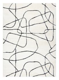 Kusový koberec Mode 8522 abstract cream/black - 120x170 cm Kusový koberec Mode 8522 abstract cream/black - 120x170 cm