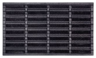 Venkovní čistící rohož Mix Mats Brushes 105648 Black - na ven i na doma - 40x60 cm Venkovní čistící rohož Mix Mats Brushes 105648 Black - na ven i na doma - 40x60 cm