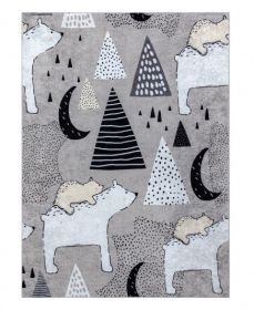 Dětský kusový koberec Junior 51974.802 Bears grey - 80x150 cm Dětský kusový koberec Junior 51974.802 Bears grey - 80x150 cm