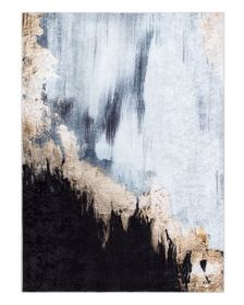 Kusový koberec Miro 51573.802 Abstraction blue / gold - 160x220 cm Kusový koberec Miro 51573.802 Abstraction blue / gold - 160x220 cm