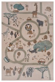 Dětský koberec Adventures 105972 Cream Brown Grey - 120x170 cm Dětský koberec Adventures 105972 Cream Brown Grey - 120x170 cm