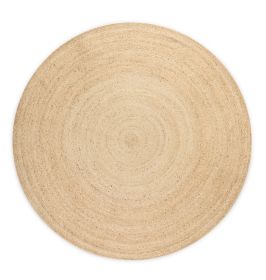 Kusový koberec Jute Braided 106007 Ivory kruh - 100x100 (průměr) kruh cm Kusový koberec Jute Braided 106007 Ivory kruh - 100x100 (průměr) kruh cm