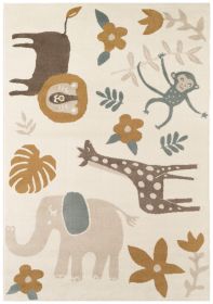 Dětský koberec Adventures 106213 Cream Multicolor - 120x170 cm Dětský koberec Adventures 106213 Cream Multicolor - 120x170 cm