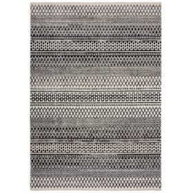 Kusový koberec Santiago Camino Black/White - 160x230 cm Kusový koberec Santiago Camino Black/White - 160x230 cm