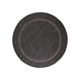 Kusový koberec Relax 4311 Black kruh - 160x160 (průměr) kruh cm Kusový koberec Relax 4311 Black kruh - 160x160 (průměr) kruh cm