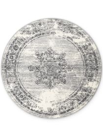 Kusový koberec Gloria Lydia 106254 Creme Grey kruh - 120x120 (průměr) kruh cm Kusový koberec Gloria Lydia 106254 Creme Grey kruh - 120x120 (průměr) kruh cm