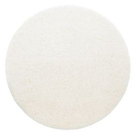 Kusový koberec Life Shaggy 1500 cream kruh - 160x160 (průměr) kruh cm Kusový koberec Life Shaggy 1500 cream kruh - 160x160 (průměr) kruh cm