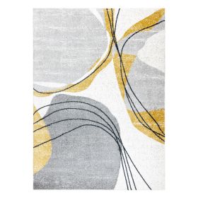 Kusový koberec Fusion 5868 white/yellow - 160x220 cm Kusový koberec Fusion 5868 white/yellow - 160x220 cm
