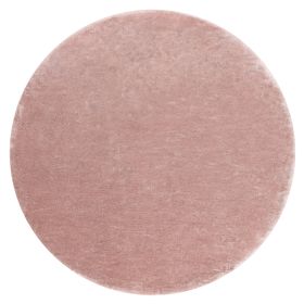 Kusový koberec Visco Rabbit Pink 8 kruh - 120x120 (průměr) kruh cm Kusový koberec Visco Rabbit Pink 8 kruh - 120x120 (průměr) kruh cm
