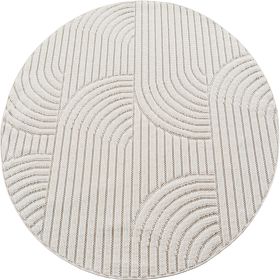 Kusový koberec Helix 2201 cream kruh - 120x120 cm Kusový koberec Helix 2201 cream kruh - 120x120 cm
