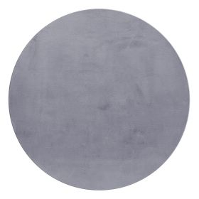Kusový koberec Pouffy 5100 Grey kruh - 200x200 (průměr) kruh cm Kusový koberec Pouffy 5100 Grey kruh - 200x200 (průměr) kruh cm
