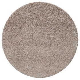 Kusový koberec Life Shaggy 1500 beige kruh - 80x80 (průměr) kruh cm Kusový koberec Life Shaggy 1500 beige kruh - 80x80 (průměr) kruh cm
