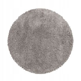 Kusový koberec Fluffy Shaggy 3500 beige kruh - 120x120 (průměr) kruh cm Kusový koberec Fluffy Shaggy 3500 beige kruh - 120x120 (průměr) kruh cm