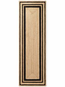 Běhoun Looma 106302 Natural Gold Black - 80x250 cm Běhoun Looma 106302 Natural Gold Black - 80x250 cm