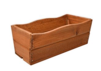 Zahradní truhlík 44 cm hnědý Zahradní truhlík 44 cm hnědý