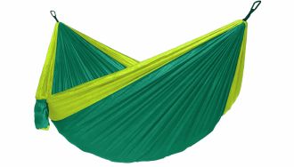 Houpací síť pro jednoho Camping zelená Houpací síť pro jednoho Camping zelená