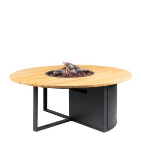 Cosiloft 120 kulatý- černý/deska teak Cosiloft 120 kulatý- černý/deska teak
