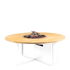 Cosiloft 120 kulatý- bílý/deska teak Cosiloft 120 kulatý- bílý/deska teak