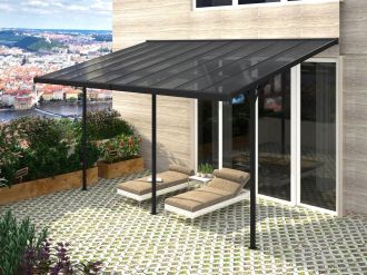 Pergola PIERCE 620 CM šedé stínění Pergola PIERCE 620 CM šedé stínění