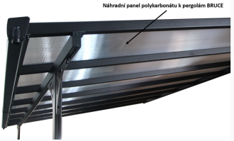Panel polykarbonátu k pergolám BRUCE - 3010mm Panel polykarbonátu k pergolám BRUCE - 3010mm